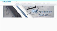 Desktop Screenshot of ibw-trittau.de